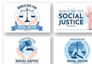 14 World Day of Social Justice Illustration