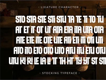 Stocking - Condensed Sans Serif