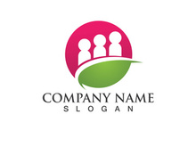 Family care logo team group