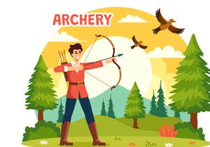 10 Archery Sport Illustration