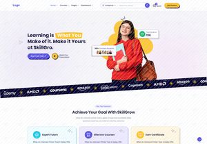 Educational Website UI/UX Design