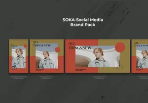 SOKA-Social Media Brand Pack