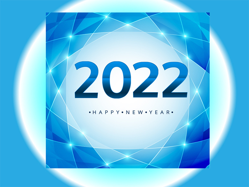 Flyer happy new year 2022