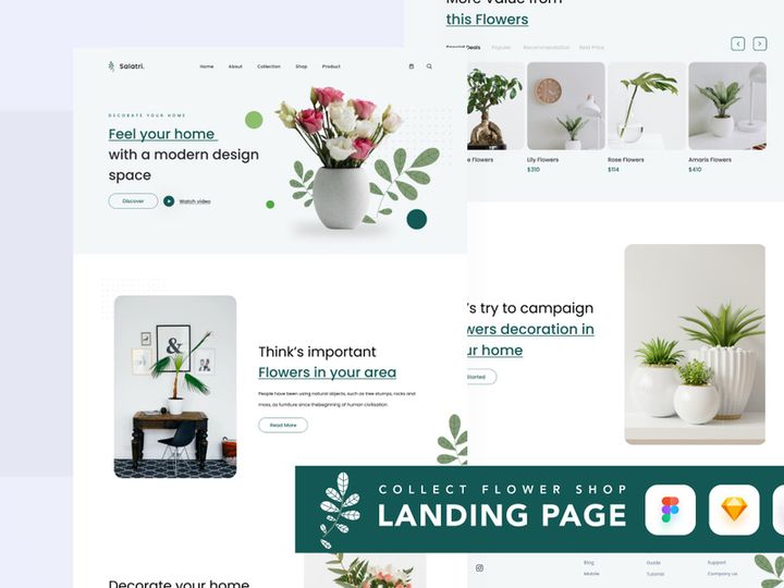 Flower Shop Landing Page