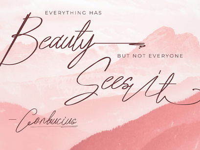 Awely Shiny - Handwritten Font