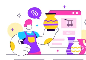 10 Marketplace For Handmade Goods Illustration