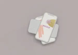 iPhone 12 Clay Free PSD