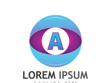 modern and creative initial letter A logo.