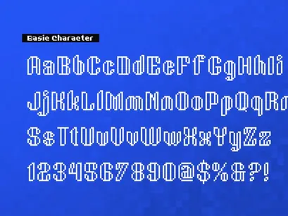 Bitmap Loft | Pixelated Font