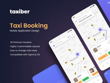 Taxiber - Taxi Booking Application preview picture