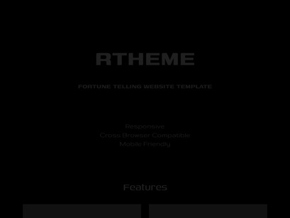 Rtheme - Fortune Telling Website Template
