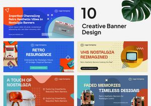 Creative Banner Design Template Vol. 9