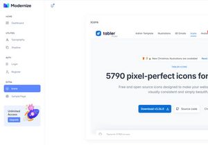 Modernize Free React MUI Admin Dashboard Template