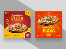 Delicious Pizza Social Media Post Ver-1 preview picture