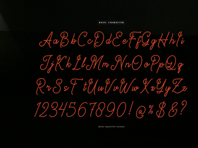 Stay Again | Monoline Script Font