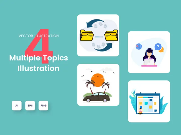 M11 - Multiple topics illustration