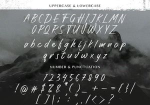 Rattnugidari - Brush Script Font
