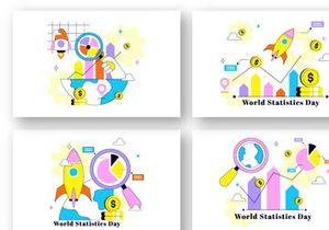 10 World Statistics Day Illustration