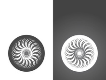 vortex vector illustration icon logo template design
