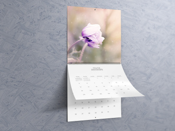 12″x12″ Wall Calendar Mockups preview picture
