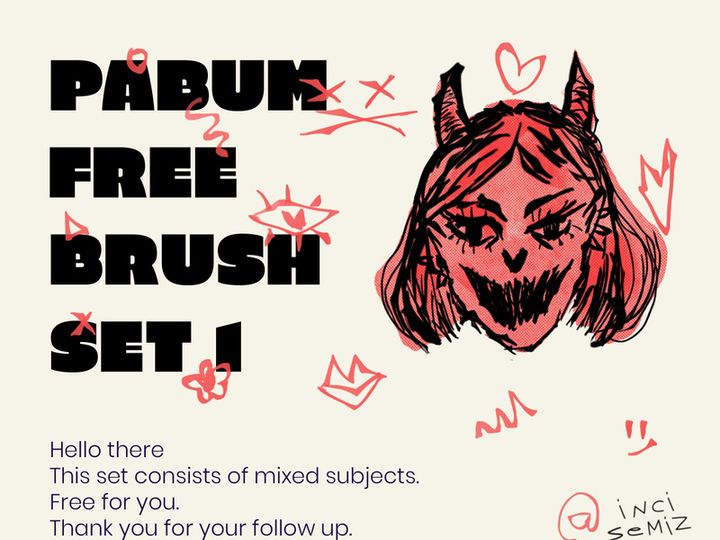 Pabum Free Brush Set
