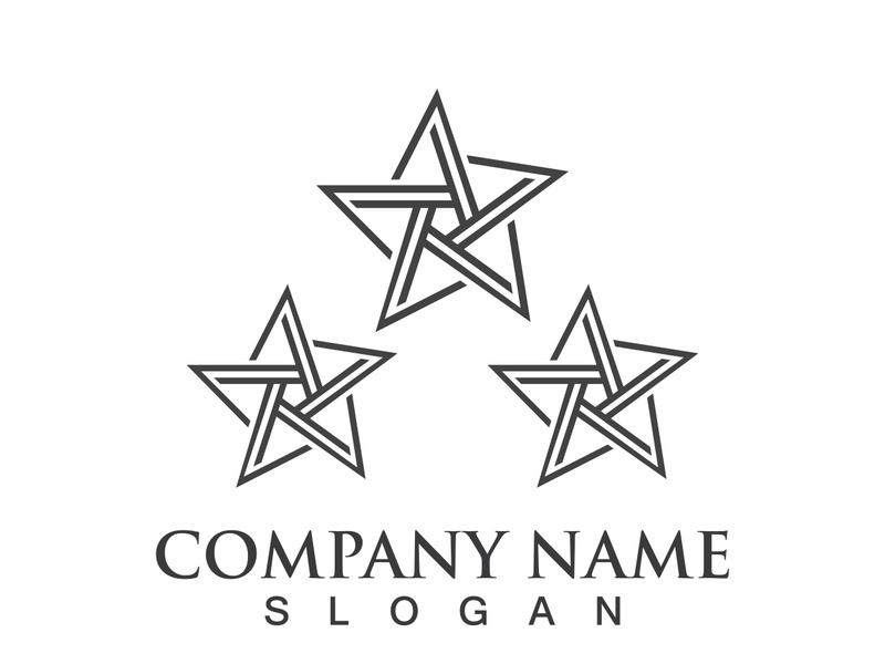 star vector icon illustration design template