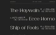 Bosch Display Font - Personal Use