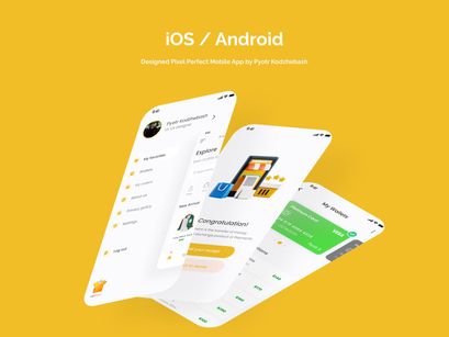 E-Commerce UI Kit for Mobile App Design - GetDresser - UI Design