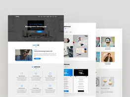 Personal Portfolio Landing Page Template preview picture