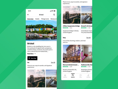 Travel and tourism mobile App UI kit - Volume 1