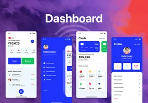 Payment Wallet App Figma UI Kit - V2