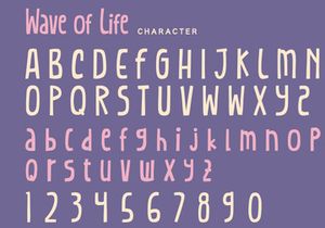 Wave of Life - Display Font