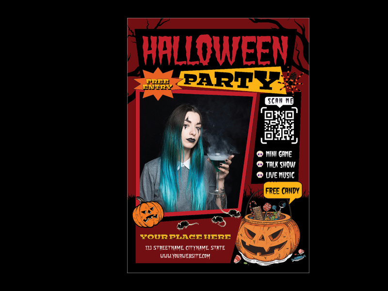 Halloween party Flyer