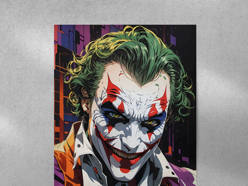 Smiley Joker Illustration