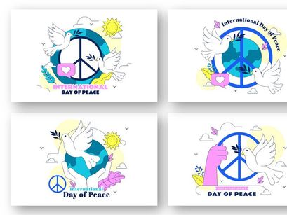 10 International Day of Peace Illustration