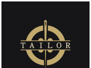 tailor logo icon illustration template combination of buttons for clothes, thread and sewing machine, for clothing product design, convection companies, fashion in vector form