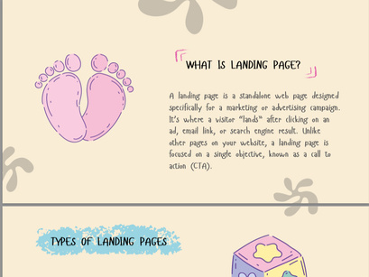 Canva templates website , landing page