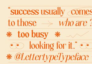 Lettertype – Editorial 90s Serif Font with Alternates