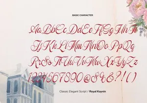 Royal Kaynin | Classic Elegant Script