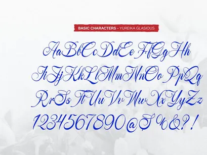 Yureika Glasious | Classic Elegant Script