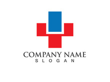 Cross Medical Logo template vector illustration