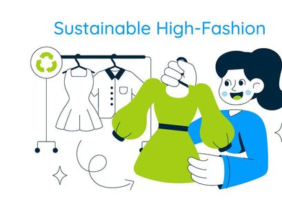 10 Sustainable High Fashion Illustration