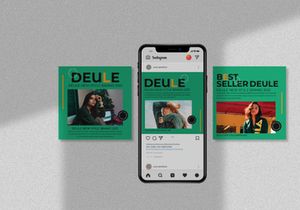 Deule Instagram Template