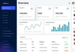 Merana - Dashboard CRM UI Kit Template