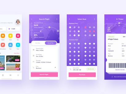 Flight App Freebie