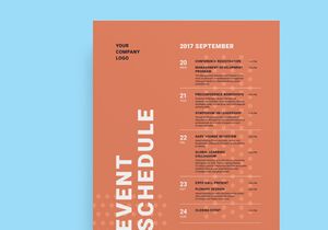Schedule Event Poster Vol.3