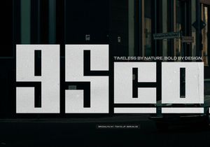 Doxy Bold | Display Geometric Sans