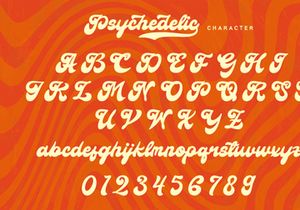 Psychedelic - Groovy Font