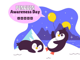 11 Penguin Awareness Day Illustration preview picture