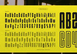 Gerebong | Condensed Sans Serif